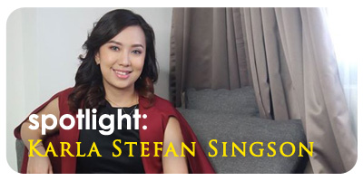 Spotlight: Karla Stefan Singson